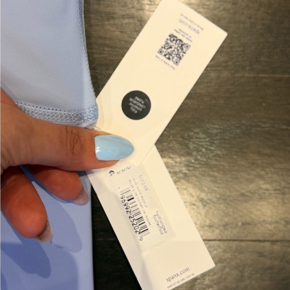 SPANX Light Blue Shaping leggings- Booty Boost Style